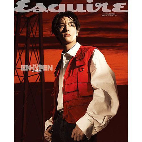 ESQUIRE 2024 - 03 ENHYPEN Cover - KPOP ONLINE STORE USA