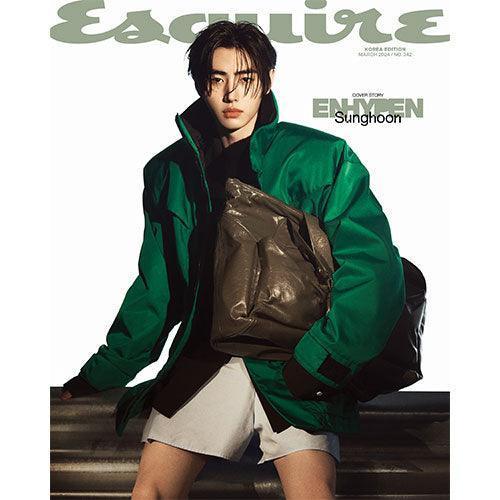 ESQUIRE 2024 - 03 ENHYPEN Cover - KPOP ONLINE STORE USA
