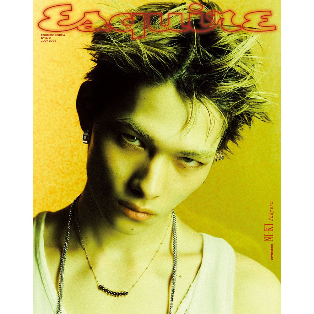 ESQUIRE 2026-07 ENHYPEN JUNGWON & NI-KI Cover - KPOP ONLINE STORE USA