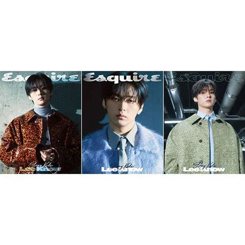 ESQUIRE AUGUST 2025 - LEE KNOW (Stray Kids) Cover - KPOP ONLINE STORE USA