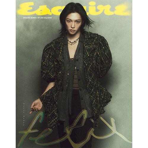 ESQUIRE May 2025. Stray Kids FELIX Cover - KPOP ONLINE STORE USA