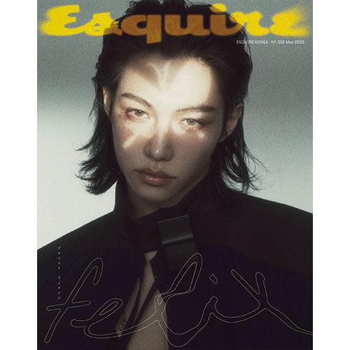 ESQUIRE May 2025. Stray Kids FELIX Cover - KPOP ONLINE STORE USA