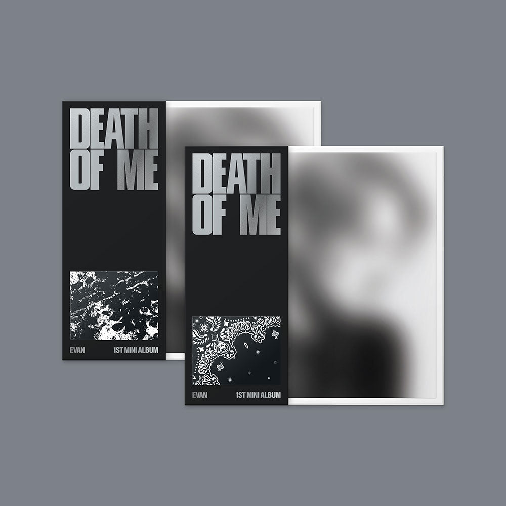 EVAN 1st Mini Album - DEATH OF ME (BANDANA Ver.) - KPOP ONLINE STORE USA