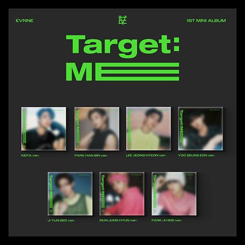 EVNNE 1st Mini Album - Target: ME (Digipack ver.) - KPOP ONLINE STORE USA