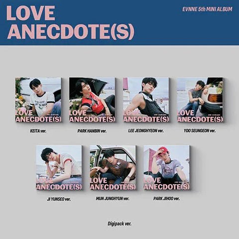 EVNNE 5th Mini Album - LOVE ANECDOTE(S) (Digipack VER.) - KPOP ONLINE STORE USA