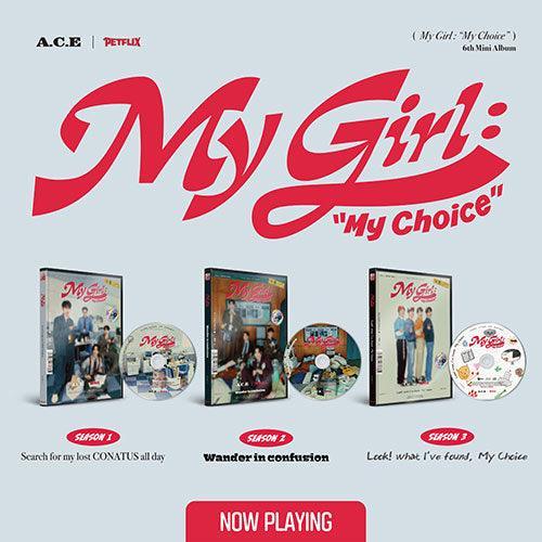 [EXCLUSIVE POB] A.C.E 6th Mini Album - My Girl : “My Choice” - KPOP ONLINE STORE USA