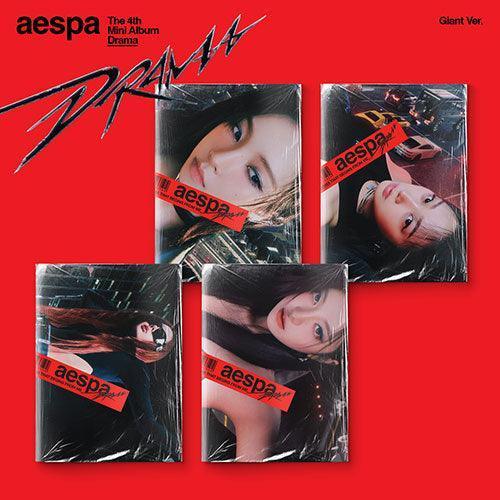 [EXCLUSIVE POB] aespa 4th Mini Album - Drama (Giant Ver.) - KPOP ONLINE STORE USA