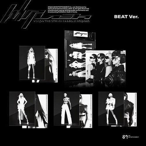 EXCLUSIVE POB] aespa 5th Mini Album - Whiplash (BEAT Ver.) – KPOP