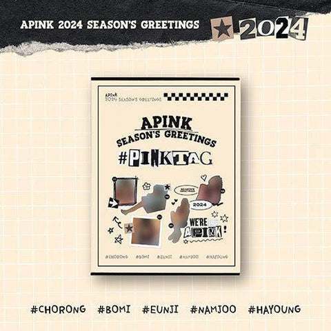 [EXCLUSIVE POB] Apink 2024 Season's Greetings [PINKTAG] - KPOP ONLINE STORE USA