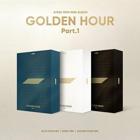 [EXCLUSIVE POB] ATEEZ 10th Mini Album - GOLDEN HOUR : Part.1 - KPOP ONLINE STORE USA