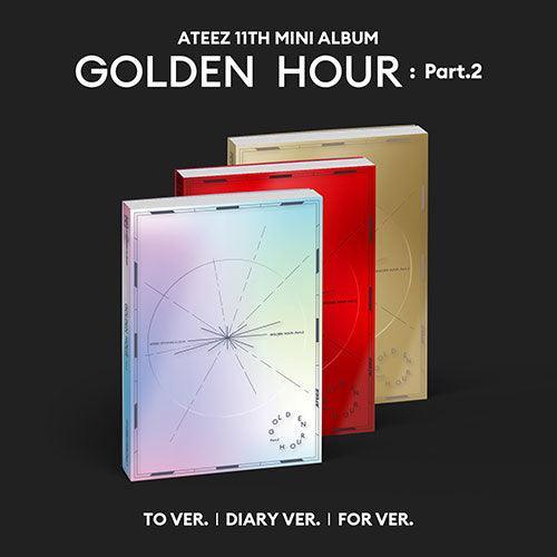 [EXCLUSIVE POB] ATEEZ 11th Mini Album - GOLDEN HOUR : Part.2 - KPOP ONLINE STORE USA
