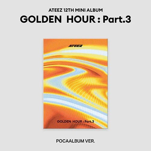 [EXCLUSIVE POB] ATEEZ 12th Mini Album - GOLDEN HOUR : Part.3 (POCAALBUM VER.) - KPOP ONLINE STORE USA