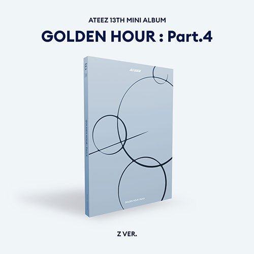 [EXCLUSIVE POB] ATEEZ 13th Mini Album - GOLDEN HOUR : Part.4 - KPOP ONLINE STORE USA