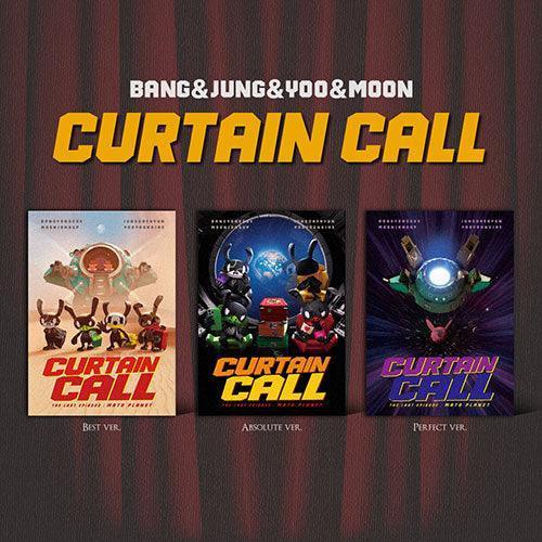 [EXCLUSIVE POB] BANG&JUNG&YOO&MOON 1ST EP - CURTAIN CALL - KPOP ONLINE STORE USA