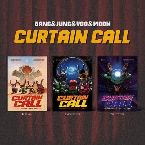 [EXCLUSIVE POB] BANG&JUNG&YOO&MOON 1ST EP - CURTAIN CALL - KPOP ONLINE STORE USA