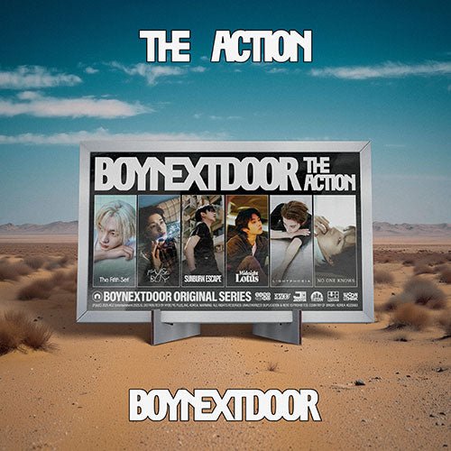 [EXCLUSIVE POB] BOYNEXTDOOR 5th EP - The Action (Frame ver.) - KPOP ONLINE STORE USA