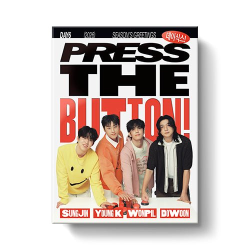 [EXCLUSIVE POB] DAY6 - 2026 Season's Greetings [PRESS THE BUTTON!] - KPOP ONLINE STORE USA
