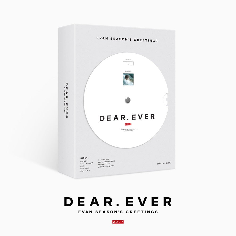 [EXCLUSIVE POB] EVAN - 2027 Season's Greetings [DEAR. EVER] - KPOP ONLINE STORE USA