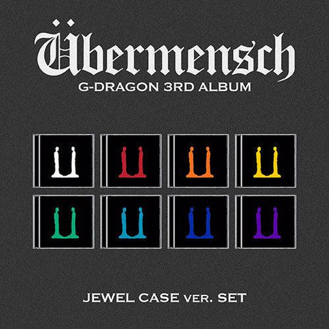 [EXCLUSIVE POB] G - DRAGON (BIGBANG) 3RD ALBUM - Übermensch (JEWEL ver.) - KPOP ONLINE STORE USA