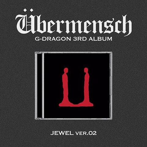 [EXCLUSIVE POB] G - DRAGON (BIGBANG) 3RD ALBUM - Übermensch (JEWEL ver.) - KPOP ONLINE STORE USA