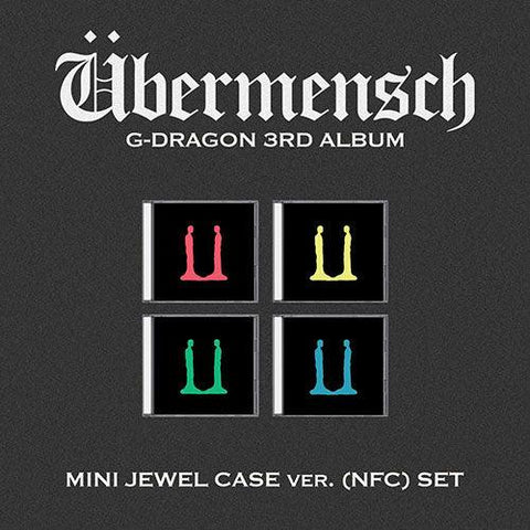 [EXCLUSIVE POB] G - DRAGON (BIGBANG) 3RD ALBUM - Übermensch (Mini JEWEL ver.) - KPOP ONLINE STORE USA