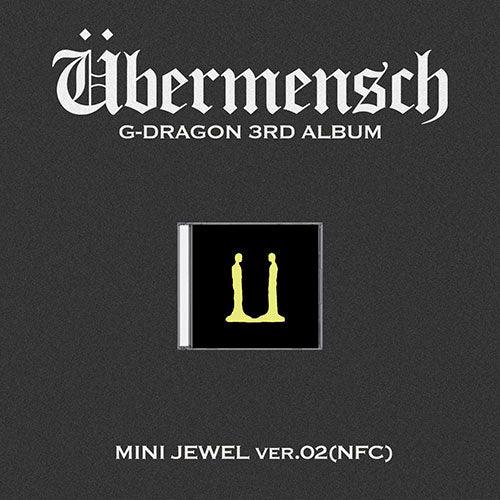 [EXCLUSIVE POB] G - DRAGON (BIGBANG) 3RD ALBUM - Übermensch (Mini JEWEL ver.) - KPOP ONLINE STORE USA