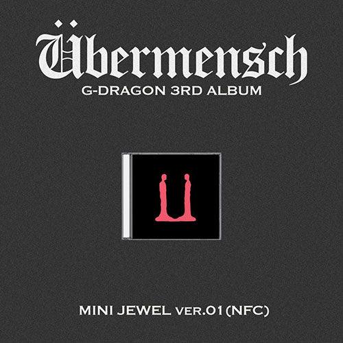 [EXCLUSIVE POB] G - DRAGON (BIGBANG) 3RD ALBUM - Übermensch (Mini JEWEL ver.) - KPOP ONLINE STORE USA