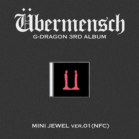 [EXCLUSIVE POB] G - DRAGON (BIGBANG) 3RD ALBUM - Übermensch (Mini JEWEL ver.) - KPOP ONLINE STORE USA