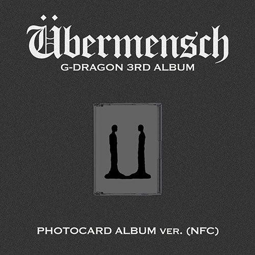 [EXCLUSIVE POB] G - DRAGON (BIGBANG) 3RD ALBUM - Übermensch (PHOTOCARD ALBUM ver.) - KPOP ONLINE STORE USA