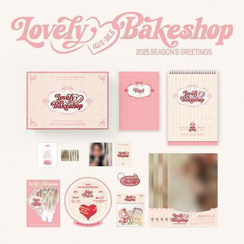 [EXCLUSIVE POB] (G)I - DLE - 2025 SEASON’S GREETINGS [Lovely Bakeshop] - KPOP ONLINE STORE USA