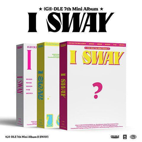 [EXCLUSIVE POB] (G)I - DLE 7th Mini Album - I SWAY - KPOP ONLINE STORE USA