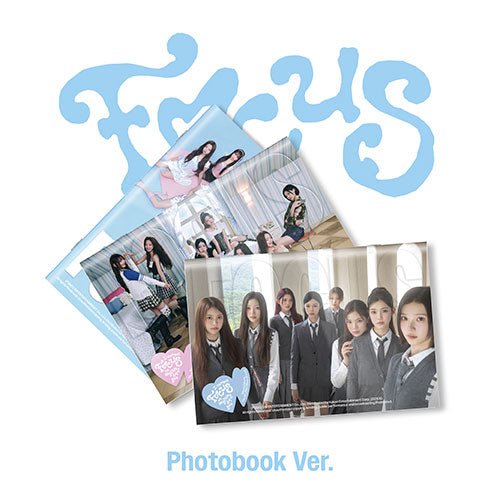 [EXCLUSIVE POB] Hearts2Hearts 1st Mini Album - FOCUS (Photobook Ver.) - KPOP ONLINE STORE USA