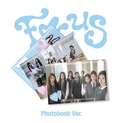 [EXCLUSIVE POB] Hearts2Hearts 1st Mini Album - FOCUS (Photobook Ver.) - KPOP ONLINE STORE USA