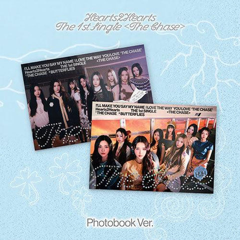 [EXCLUSIVE POB] Hearts2Hearts 1st Single Album - The Chase (Photo Book Ver.) - KPOP ONLINE STORE USA
