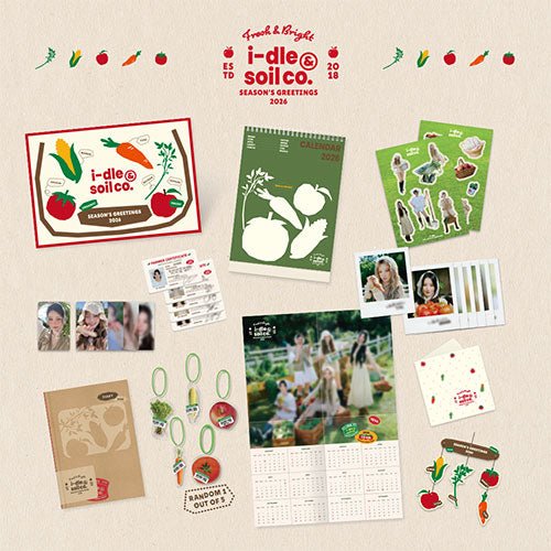 [EXCLUSIVE POB] i - dle - 2026 SEASON'S GREETING [i - dle & Soil Co.] - KPOP ONLINE STORE USA