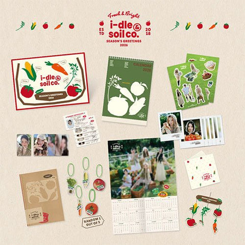 [EXCLUSIVE POB] i - dle - 2026 SEASON'S GREETING [i - dle & Soil Co.] - KPOP ONLINE STORE USA
