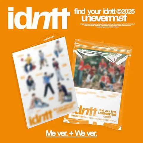 [EXCLUSIVE POB] idntt 1st Mini Album - unevermet - KPOP ONLINE STORE USA