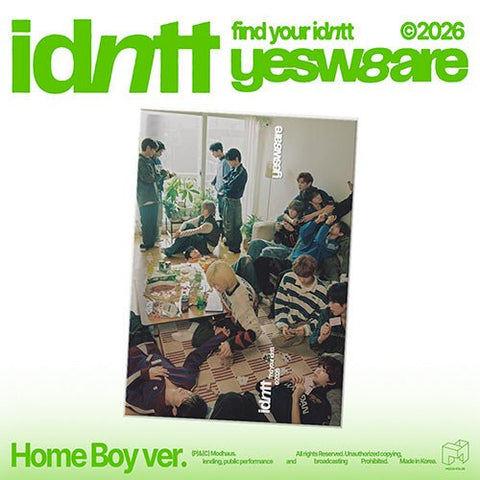 [EXCLUSIVE POB] idntt Mini Album - yesweare - KPOP ONLINE STORE USA
