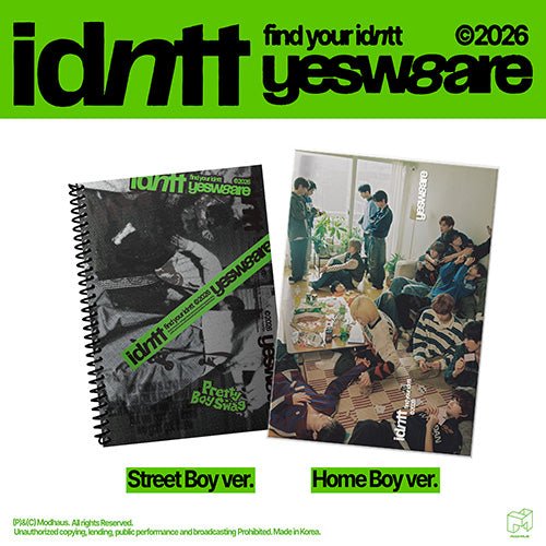 [EXCLUSIVE POB] idntt Mini Album - yesweare - KPOP ONLINE STORE USA