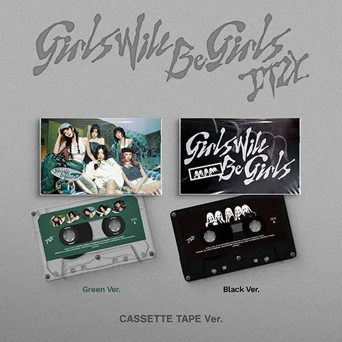 [EXCLUSIVE POB] ITZY - Girls Will Be Girls (Cassette Tape Ver.) - KPOP ONLINE STORE USA