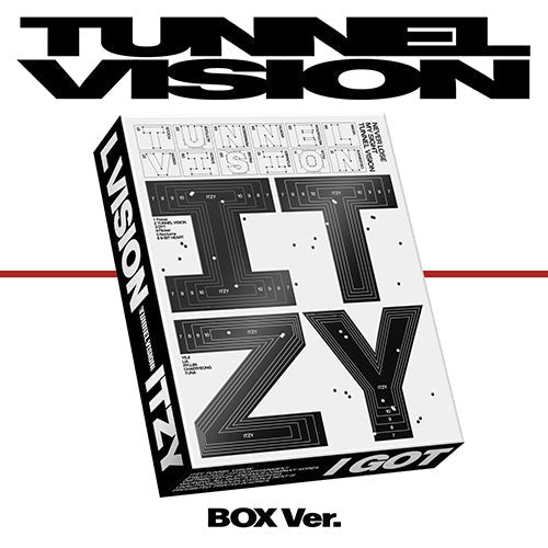 [EXCLUSIVE POB] ITZY - TUNNEL VISION (Box Ver.) - KPOP ONLINE STORE USA