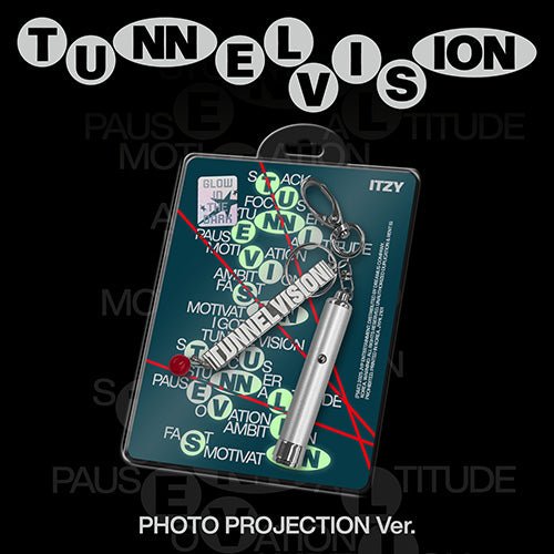 [EXCLUSIVE POB] ITZY - TUNNEL VISION (Photo Projection Ver.) - KPOP ONLINE STORE USA