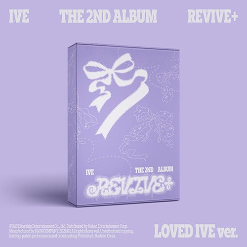 [EXCLUSIVE POB] IVE The 2nd Album - REVIVE+ (LOVED IVE ver./LIMITED) - KPOP ONLINE STORE USA