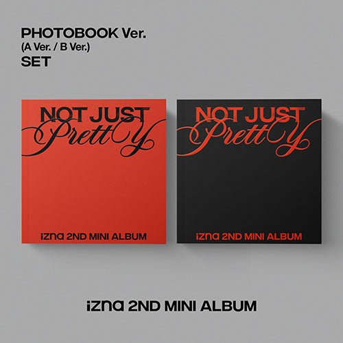 [EXCLUSIVE POB] izna 2nd Mini Album - Not Just Pretty (PHOTOBOOK Ver.) - KPOP ONLINE STORE USA