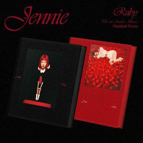 [EXCLUSIVE POB] JENNIE (BLACKPINK) The 1st Studio Album - Ruby (Photobook ver.) - KPOP ONLINE STORE USA