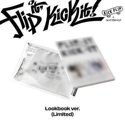 [EXCLUSIVE POB] KickFlip 1st Mini Album - Flip it, Kick it! (Lookbook ver./LIMITED) - KPOP ONLINE STORE USA