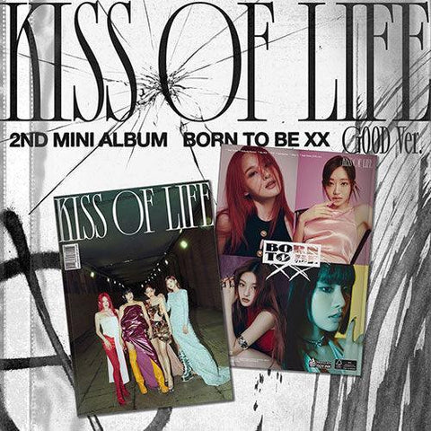 [EXCLUSIVE POB] KISS OF LIFE 2nd Mini Album - Born to be XX - KPOP ONLINE STORE USA