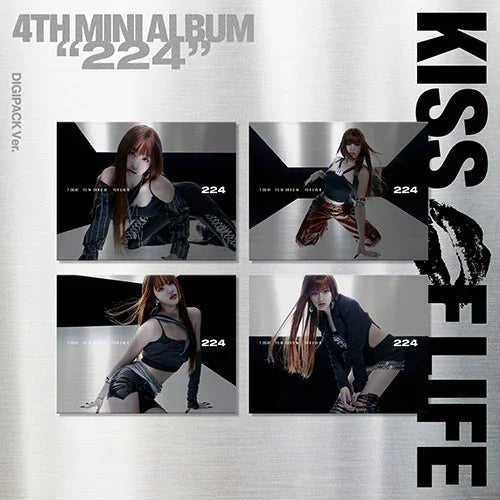 [EXCLUSIVE POB] KISS OF LIFE 4th Mini Album - 224 (Digipack Ver.) - KPOP ONLINE STORE USA
