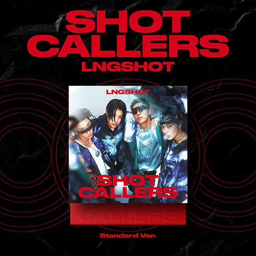 [EXCLUSIVE POB] LNGSHOT 1st EP - SHOT CALLERS (Standard Ver.) - KPOP ONLINE STORE USA