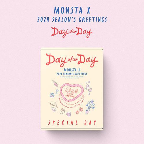 [EXCLUSIVE POB] MONSTA X 2024 Season's Greetings [Day after Day] - KPOP ONLINE STORE USA
